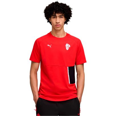 T-shirt Puma Ac Milan Rouge Unisexe