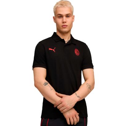 Polo Puma Ac Milan Noir Unisexe