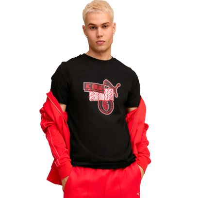 T-shirt Puma Ac Milan Noir Unisexe