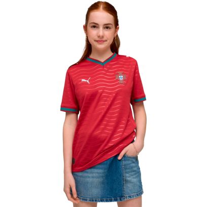 Maillot Puma Portugal (Fpf) Rouge pour Enfant