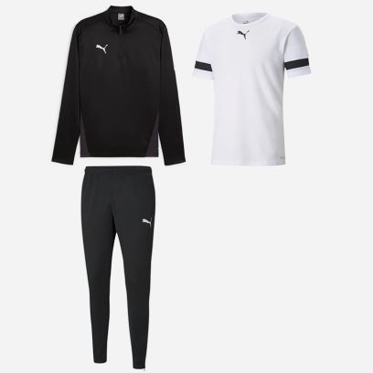 Set di prodotti Puma teamGOAL per Uomo. Tuta + Maglia (3 prodotti)