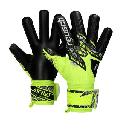 Gants de gardien Reusch Attrakt Jaune pour Homme
