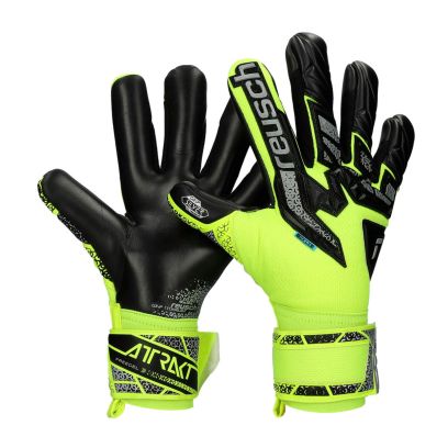 Gants de gardien Reusch Attrakt Jaune pour Homme