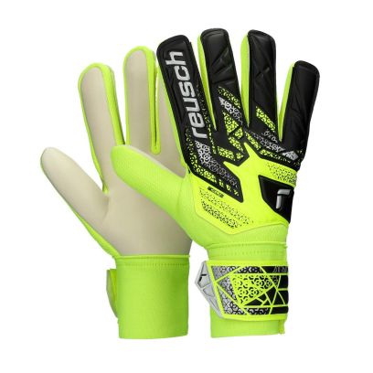 Gants de gardien Reusch Attrakt Jaune pour Homme