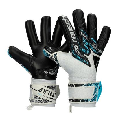 Gants de gardien Reusch Attrakt Blanc pour Enfant