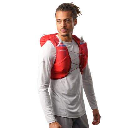 Gilet Salomon Skin 8 Rouge Unisexe