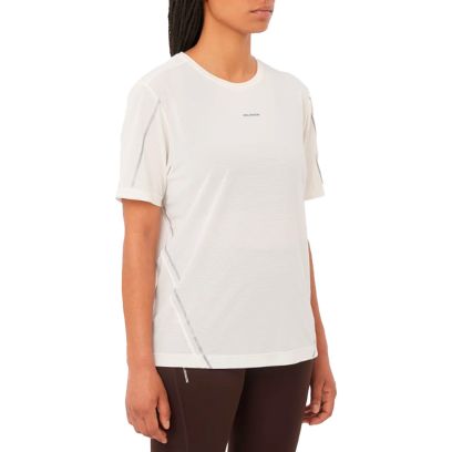 T-shirt Salomon Shkout Blanc pour Femme