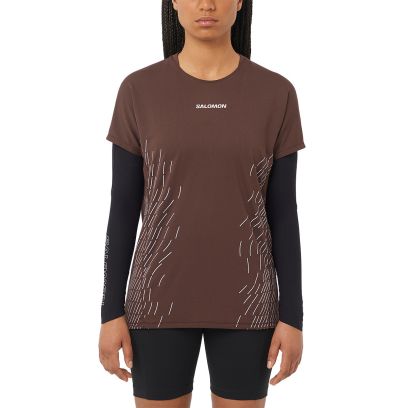 T-shirt Salomon Sense Multicolore pour Femme
