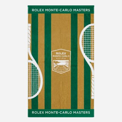 serviette rolex monte carlo masters 2026 green gold