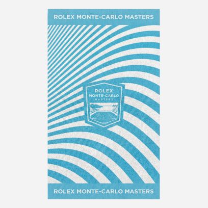 serviette rolex monte carlo masters 2026 white light blue