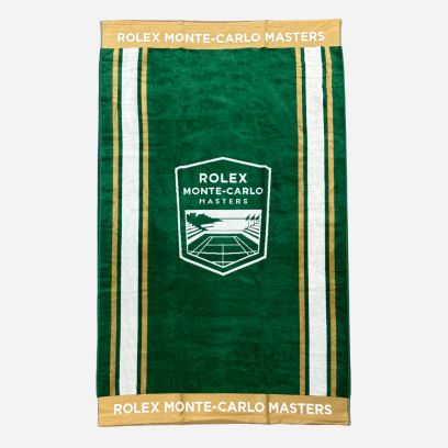 serviette rolex monte carlo masters 2026 green gold