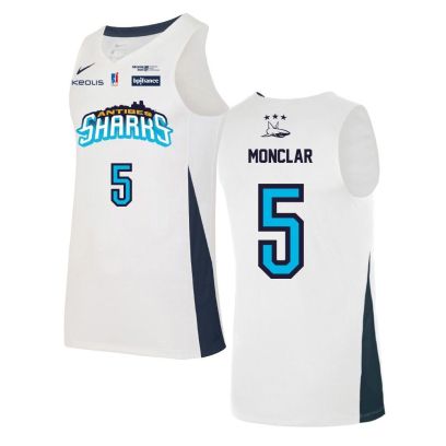 Camisola do jogo Nike Sharks Antibes Branco para criança
