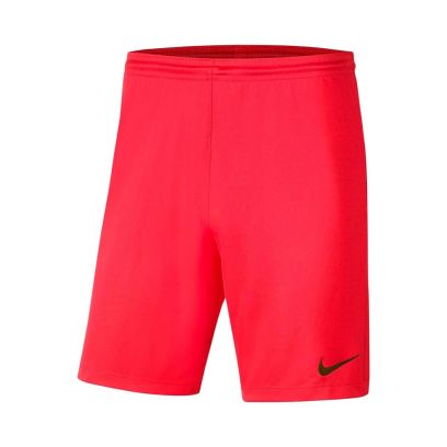 Pantaloncini Nike Park III Rosso Crimson per uomo