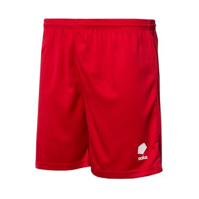 Short Soka Soul 23 Rouge pour Homme