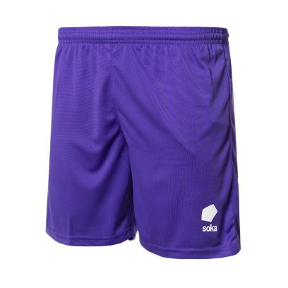 Short Soka Soul 23 Violet pour Homme