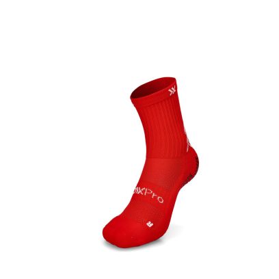 Chaussettes SOXPro Grip & Anti Slip Rouge Unisexe