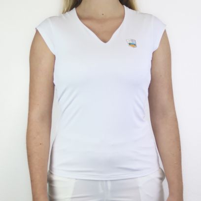 T-shirt Rolex Monte-Carlo Masters Blanc pour femme - TSH001W-BLANC