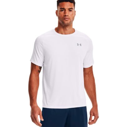 Ua Tech 2.0 Ss Tee - White