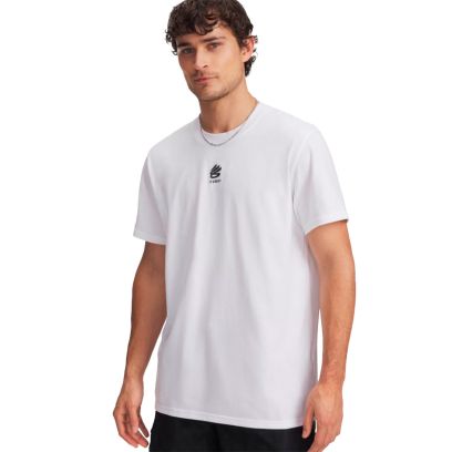 T-shirt Under Armour Player Edition Blanc pour Homme