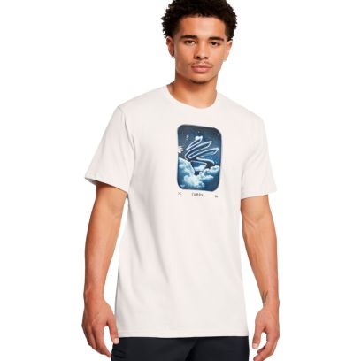 T-shirt Under Armour Player Edition Blanc pour Homme