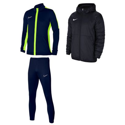 Ensemble Nike homme Pack 3 pièces Veste de survêtement Academy 23 Pantalon de survêtement Academy 23 Veste doublée Team Fall DR1681 DR1666 CW6157