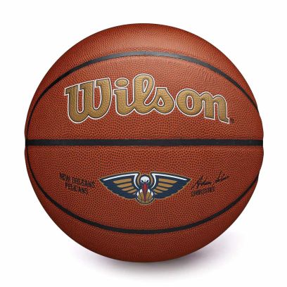 Ballon Wilson New Orleans Pelicans Marron