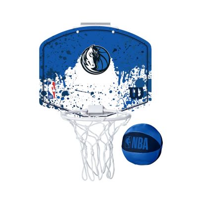 Mini-panier Wilson Dallas Mavericks Bleu