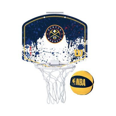 Mini-panier Wilson Denver Nuggets Bleu