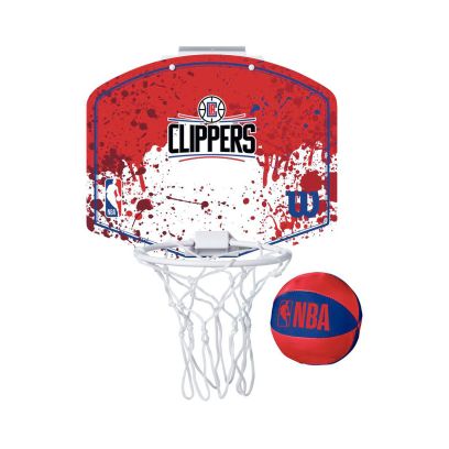 Mini-panier Wilson Los Angeles Clippers Rouge