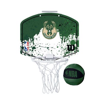 Mini-panier Wilson Milwaukee Bucks Vert