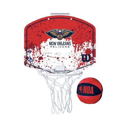 Mini-panier Wilson New Orleans Pelicans Bleu Marine