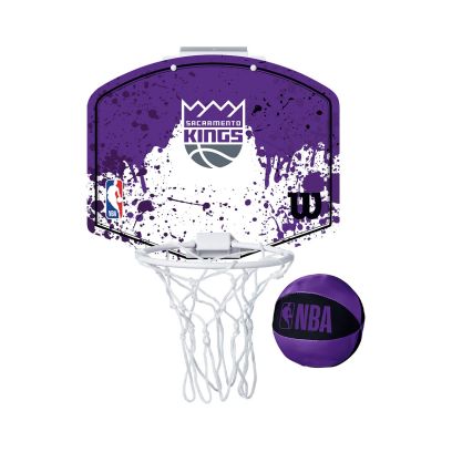 Mini-panier Wilson Sacramento Kings Violet