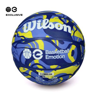Ballon Wilson Basketball Emotion Multicolore pour Enfant