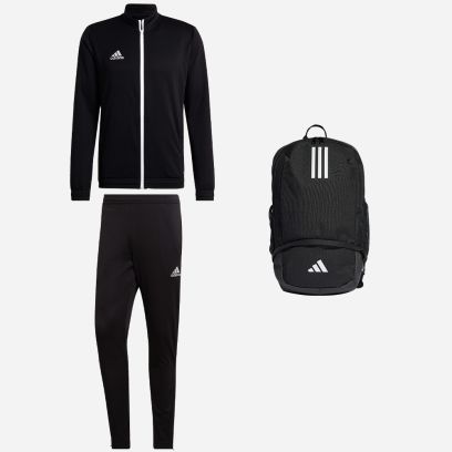 Pack adidas Entrada 22 (3 pièces) | Veste de survêtement + Pantalon de survêtement + Sac à dos |