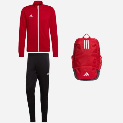 Pack adidas Entrada 22 (3 pièces) | Veste de survêtement + Pantalon de survêtement + Sac à dos |