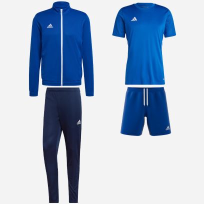 Conjunto de produtos adidas Entrada 22 para Criança. Fato de treino + Jersey + Calções (4 itens)