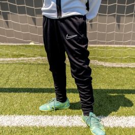 nike football academy track pant in black and neon
