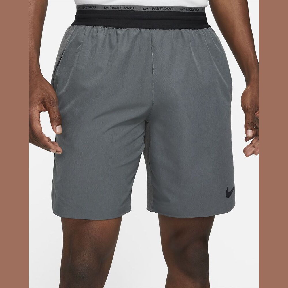 Nike Men s Pro Dri FIT Flex Rep Short DD1700 068 Grey EKINSPORT