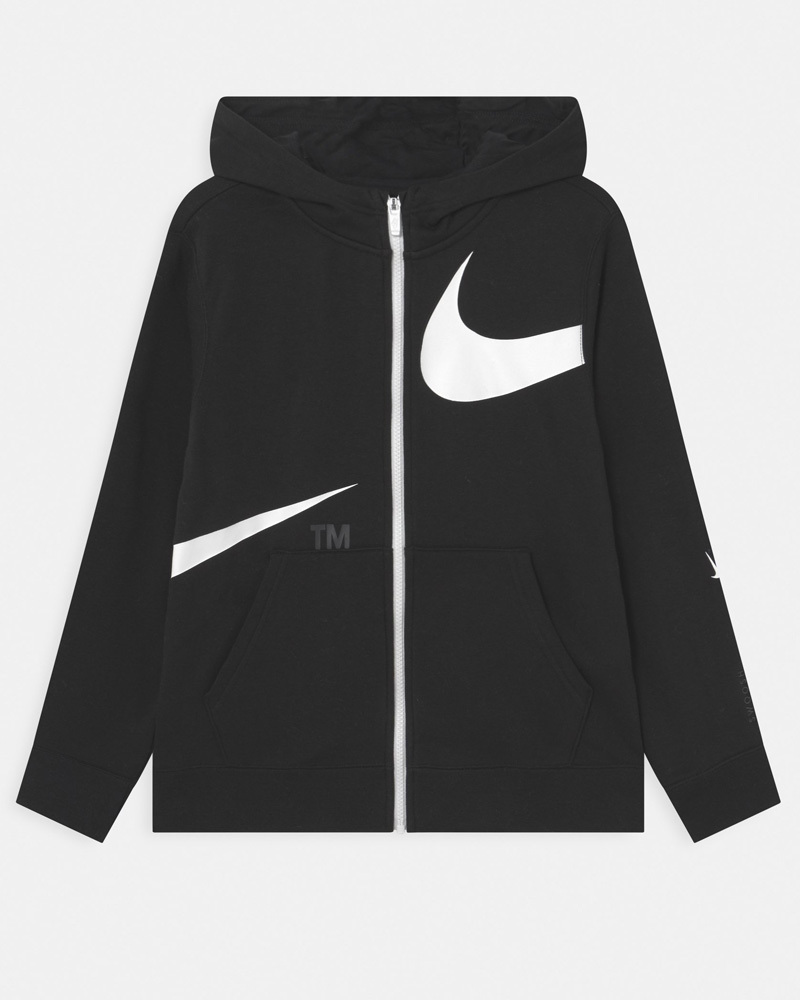Sweat à capuche sportswear multi-logo noir enfant - Nike