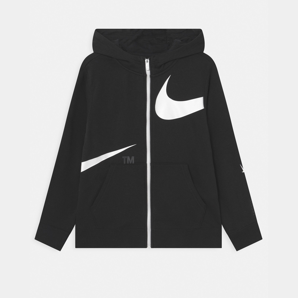 Sweat à capuche sportswear multi-logo noir enfant - Nike