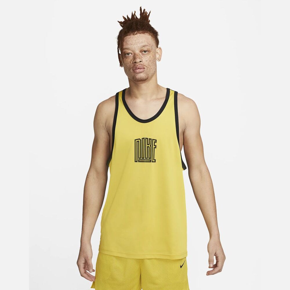 Canotta Nike Dri-FIT Starting Five Uomo - DH7136-709 - Giallo | EKINSPORT