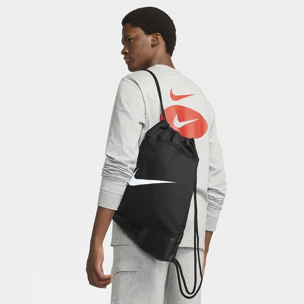Bolsa de Cuerda Nike Brasilia 9.5 DM3978 010 Negra