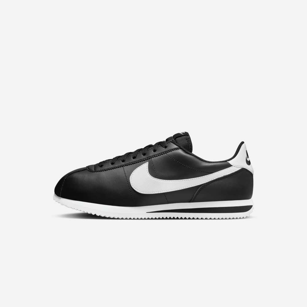 Zapatillas Nike Cortez Blanco y Negro Hombre EKINSPORT