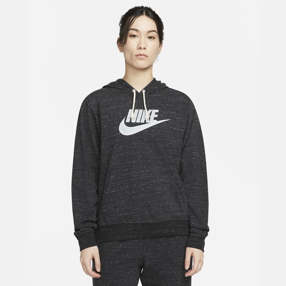 Nike Sportswear Women s Gym Vintage Hoodie DM6388 010 Black EKINSPORT
