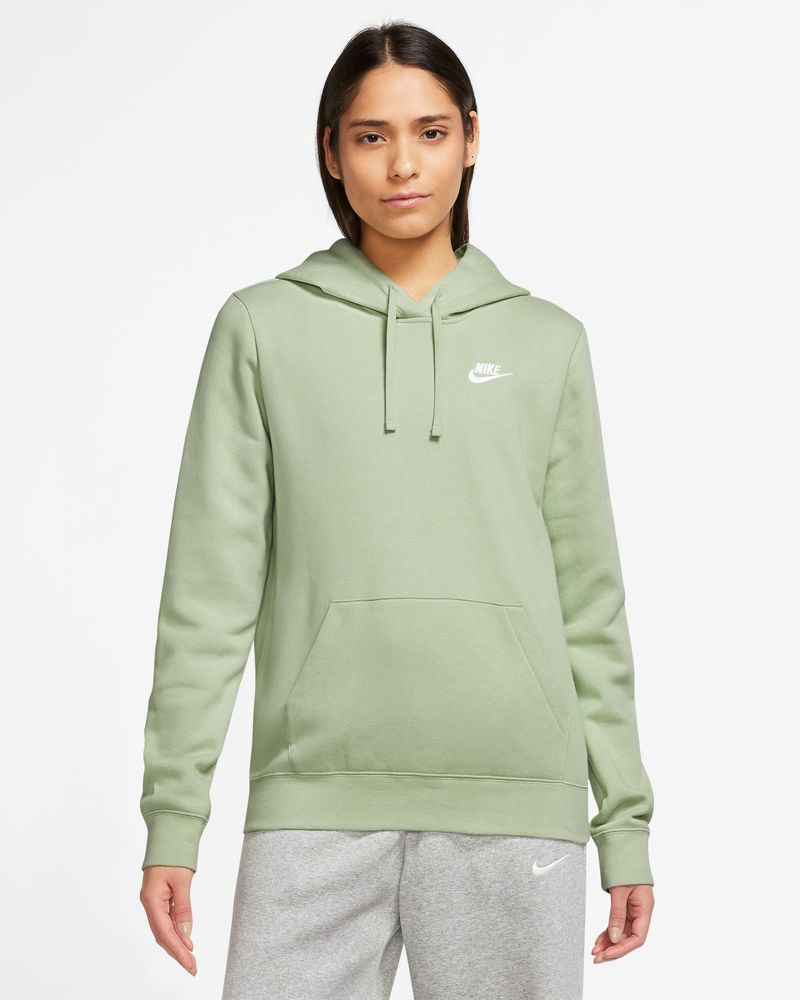 Women's Nike Sportswear Club Fleece Green Hoodie – DQ5793-343 | EKINSPORT