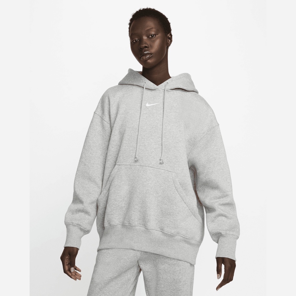 Nike felpa donne grigio new arrivals