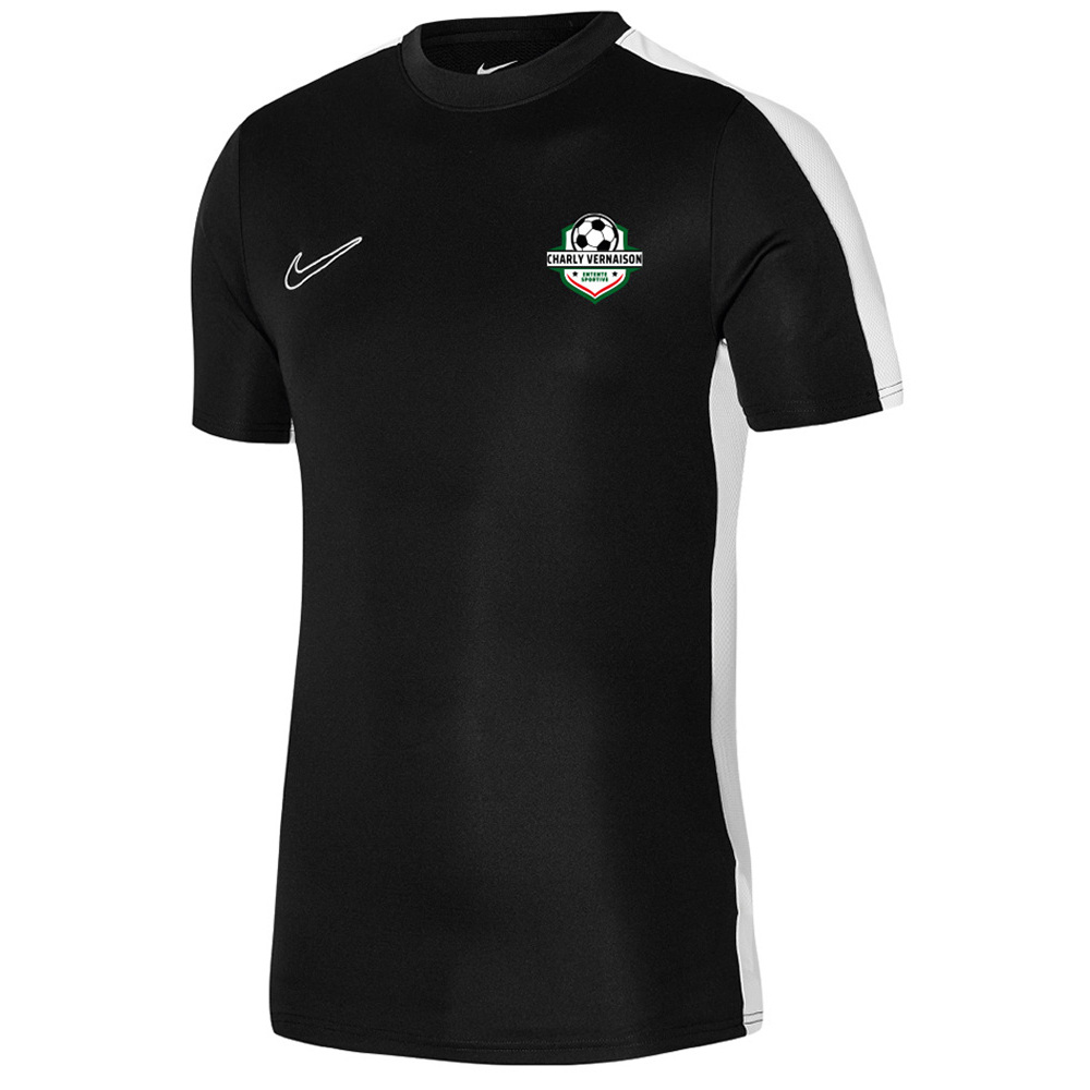 Maillot Homme Noir Col V – 2XL – Polyester – Occasion Parfait état