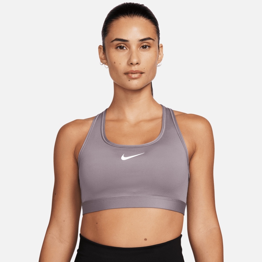 Brassière Nike Swoosh Gris Clair pour femme EKINSPORT