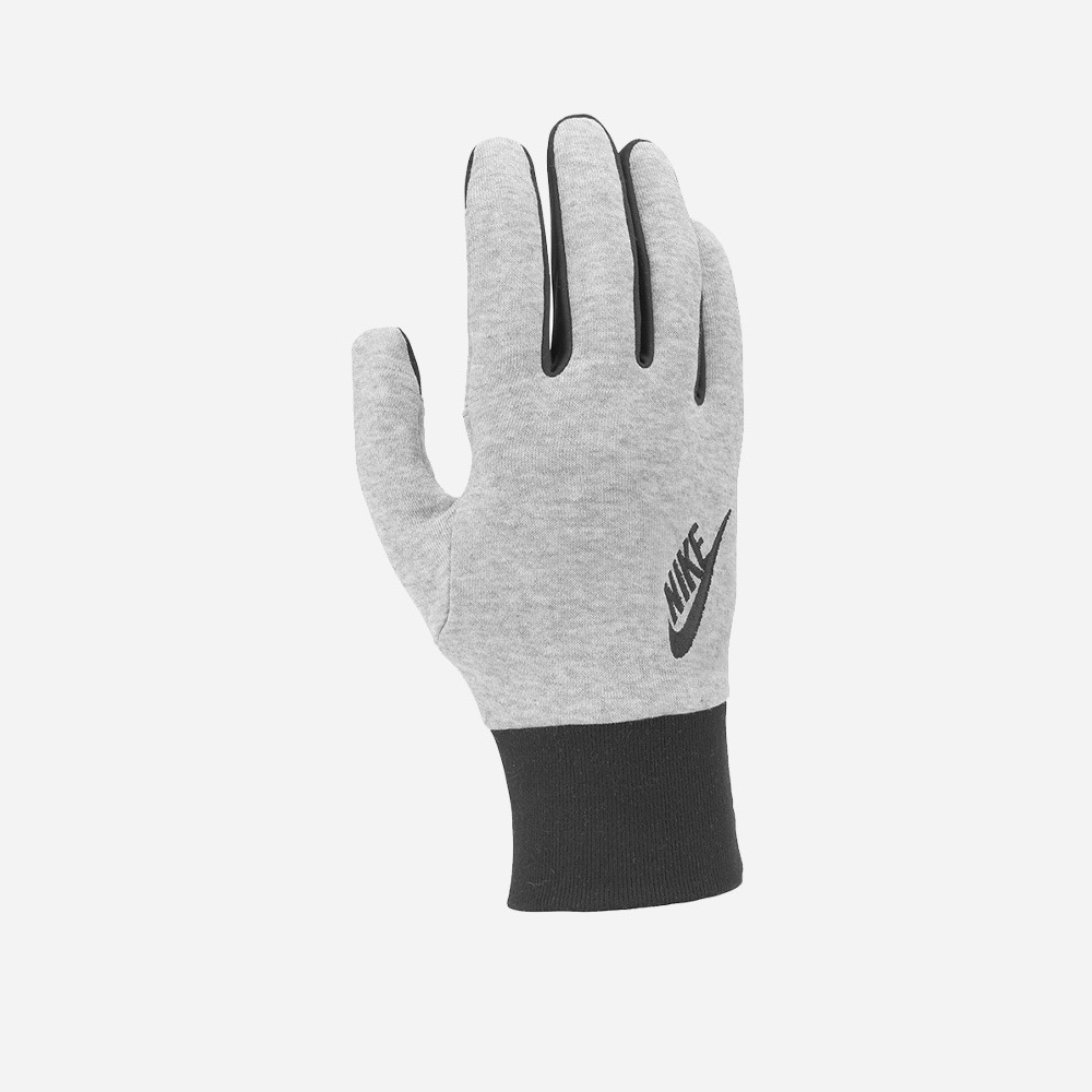 Gants tactiles club fleece blanc femme - Nike