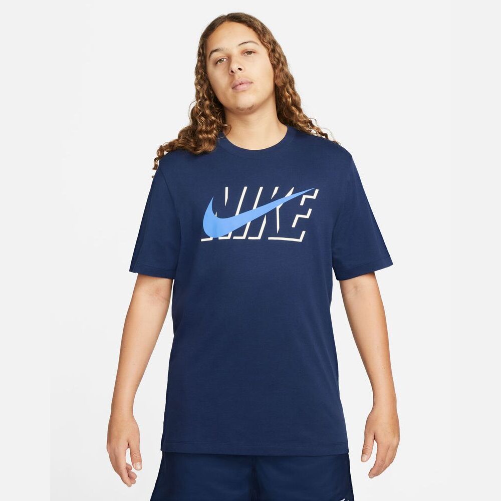 Maglietta Nike Sportswear Uomo Blu DZ3276 412 EKINSPORT